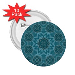 Wood And Stars In The Blue Pop Art 2 25  Buttons (10 Pack)  by pepitasart