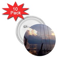 Sailing Into The Storm 1 75  Buttons (10 Pack) by oddzodd