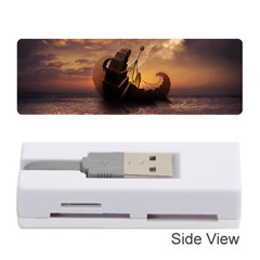 Steampunk Fractalscape, A Ship For All Destinations Memory Card Reader (stick)  by jayaprime