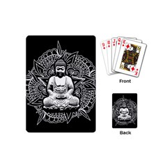 Ornate Buddha Playing Cards (mini)  by Valentinaart