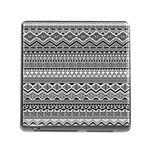 Aztec Pattern Design Memory Card Reader (Square) Front