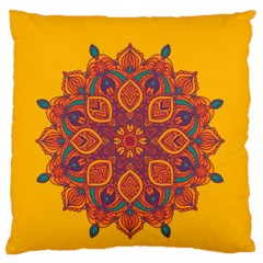 Ornate Mandala Standard Flano Cushion Case (one Side) by Valentinaart