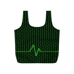 01 Numbers Full Print Recycle Bags (s)  by BangZart