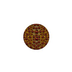 Angels In Gold And Flowers Of Paradise Rocks 1  Mini Buttons by pepitasart