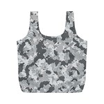 Camouflage Patterns Full Print Recycle Bags (M)  Back