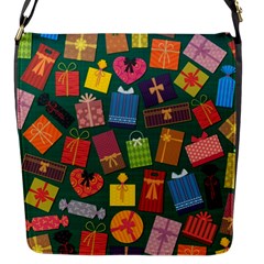 Presents Gifts Background Colorful Flap Messenger Bag (s) by BangZart