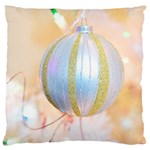 Sphere Tree White Gold Silver Large Flano Cushion Case (Two Sides) Back