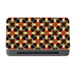 Kaleidoscope Image Background Memory Card Reader with CF Front