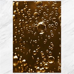 Festive Bubbles Sparkling Wine Champagne Golden Water Drops Canvas 24  X 36  by yoursparklingshop