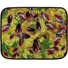 Cockroaches Double Sided Fleece Blanket (mini)  by SuperPatterns