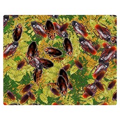 Cockroaches Double Sided Flano Blanket (medium)  by SuperPatterns
