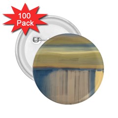 Denim-blue And Buttercream 2 25  Buttons (100 Pack)  by digitaldivadesigns