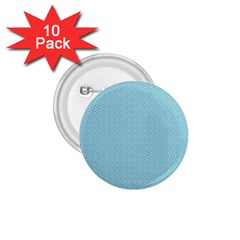 Blue Pattern 1 75  Buttons (10 Pack) by paulaoliveiradesign