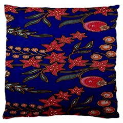 Batik  Fabric Standard Flano Cushion Case (two Sides) by BangZart