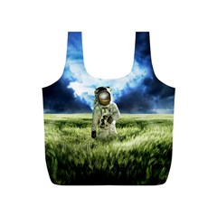 Astronaut Full Print Recycle Bags (s)  by BangZart