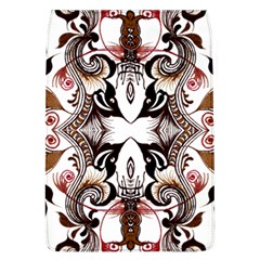 Art Traditional Batik Flower Pattern Flap Covers (l)  by BangZart