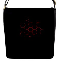 Abstract Pattern Honeycomb Flap Messenger Bag (s) by BangZart