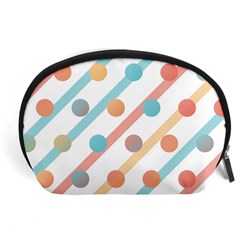 Simple Saturated Pattern Accessory Pouches (large)  by linceazul