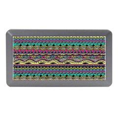 Aztec Pattern Cool Colors Memory Card Reader (mini) by BangZart