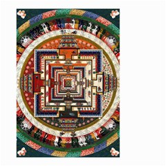 Colorful Mandala Small Garden Flag (two Sides) by BangZart