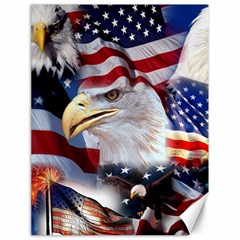 United States Of America Images Independence Day Canvas 18  X 24   by BangZart
