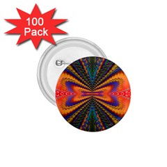 Casanova Abstract Art Colors Cool Druffix Flower Freaky Trippy 1 75  Buttons (100 Pack)  by BangZart