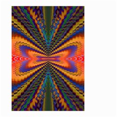Casanova Abstract Art Colors Cool Druffix Flower Freaky Trippy Small Garden Flag (two Sides) by BangZart