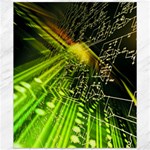 Electronics Machine Technology Circuit Electronic Computer Technics Detail Psychedelic Abstract Patt Canvas 20  x 24   19.57 x23.15  Canvas - 1