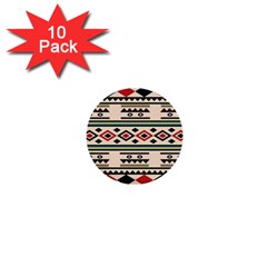 Tribal Pattern 1  Mini Buttons (10 Pack)  by BangZart
