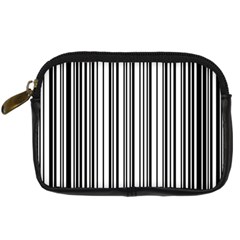 Barcode Pattern Digital Camera Cases by BangZart