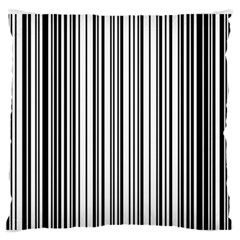 Barcode Pattern Standard Flano Cushion Case (one Side) by BangZart