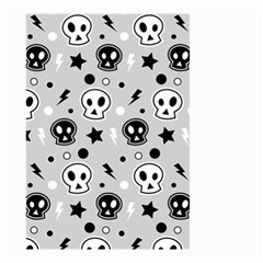 Skull Pattern Small Garden Flag (two Sides) by BangZart