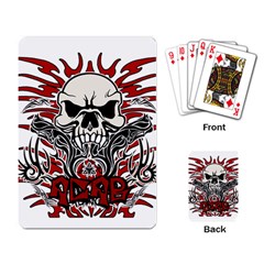 Acab Tribal Playing Card by Valentinaart