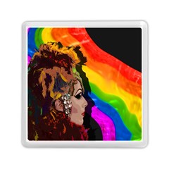 Transvestite Memory Card Reader (square)  by Valentinaart