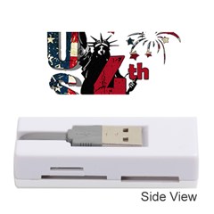 4th Of July Independence Day Memory Card Reader (stick)  by Valentinaart