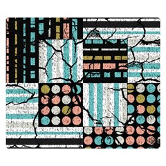 Distressed Pattern Double Sided Flano Blanket (small)  by linceazul