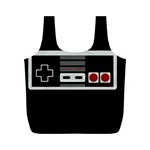 Video Game Controller 80s Full Print Recycle Bags (M)  Front