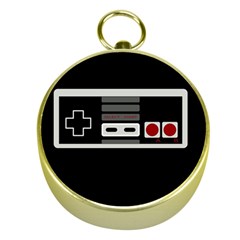Video Game Controller 80s Gold Compasses by Valentinaart
