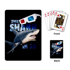 The Shark Movie Playing Card by Valentinaart
