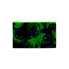 Roses Vi Cosmetic Bag (xs) by markiart