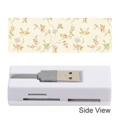 Floral Paper Pink Girly Cute Pattern  Memory Card Reader (stick)  by paulaoliveiradesign