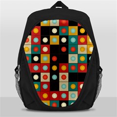 Colors On Black Backpack Bag by linceazul
