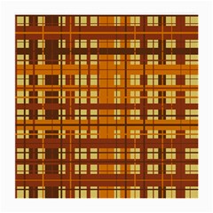 Plaid Pattern Medium Glasses Cloth (2-side) by linceazul