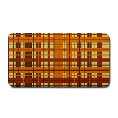 Plaid Pattern Medium Bar Mats by linceazul