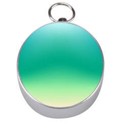 Sealife Green Gradient Silver Compasses by designworld65