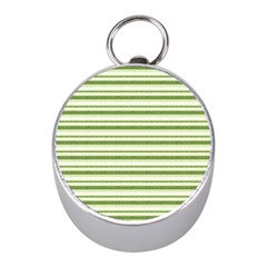 Spring Stripes Mini Silver Compasses by designworld65