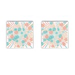 Bubbles Cufflinks (Square) Front(Pair)