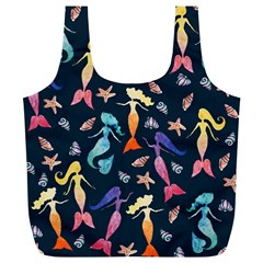 Mermaids Full Print Recycle Bags (l)  by BubbSnugg