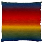 Ombre Large Flano Cushion Case (Two Sides) Back