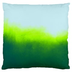 Ombre Large Flano Cushion Case (one Side) by ValentinaDesign